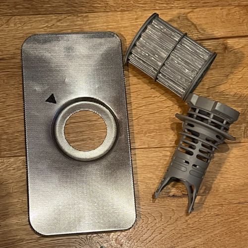 ORIGINAL BOSCH NEFF SIEMNENS Filter Sieb mit Feinsieb Geschirrspüler 13 x 25,7