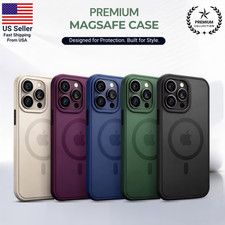 For iPhone 17 16 15 14 13 12 Pro Max Air Frost Case Mag Safe Shockproof Cover.