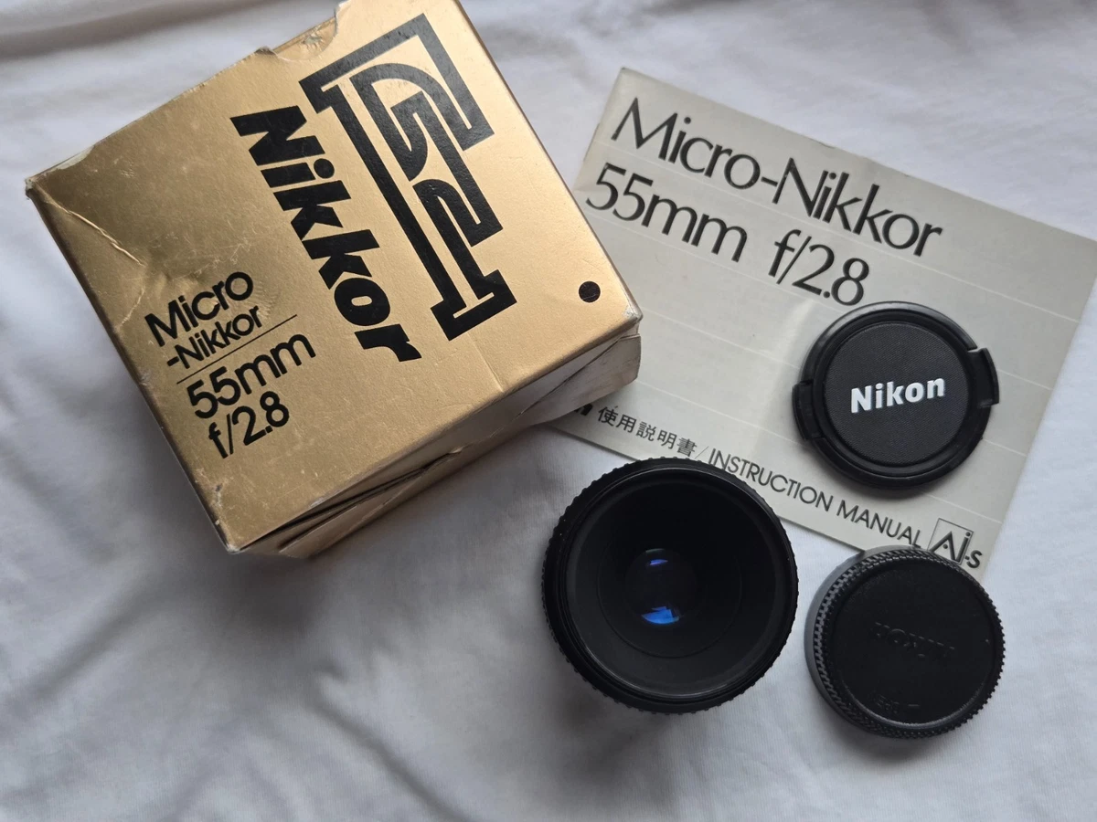 Nikon AI-S f/2.8 Camera Lenses 55mm Focal for sale - eBay