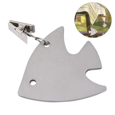 4 Pcs Clip De Fixation Pour Nappe Pinces Nappes Jardin Jupe Table À - Photo 1/4