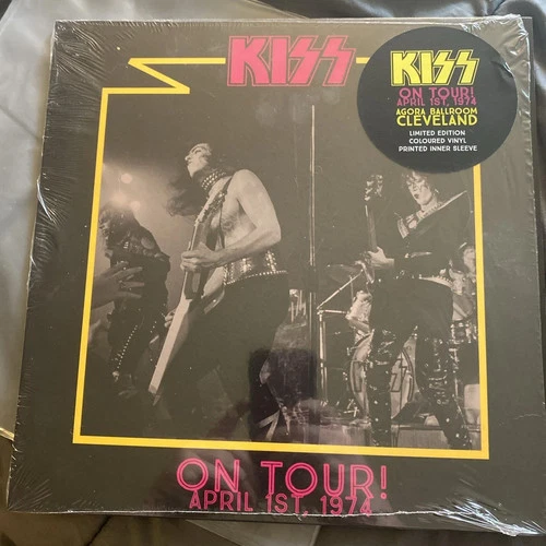 KISS - On Tour! Part 1 AGORA BALLROOM 4/1/74 Cleveland LP Color Vinyl NEW SEALED