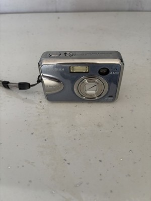 Fujifilm FinePix A360 4.1MP Compact Digital Camera Blue Tested Loc37