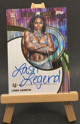 2025 Topps Universe WWE Lash Legend Auto On Card  Autograph