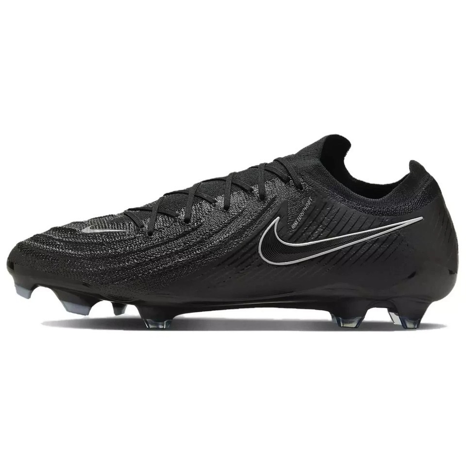 Nike Phantom GX II Elite FG Men Size 8.5 Black/Black FJ2559 001 No