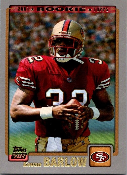 2001 Topps #375 Kevan Barlow