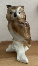 Graefenthal Porzellan Eule 19 cm Vitrinenstück TOP