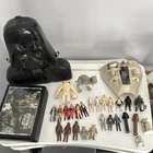 Kenner Vintage Star Wars Action Figures Lot w/ Collector Cases & Accessories