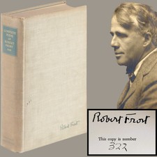 Robert Frost / The Complete Poems, 1949 ~ SIGNED Limited, 1st edition