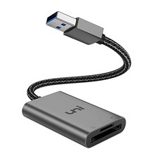 SD Card Reader, High-Speed USB 3.0 to Micro SD Card Adapter, Aluminum