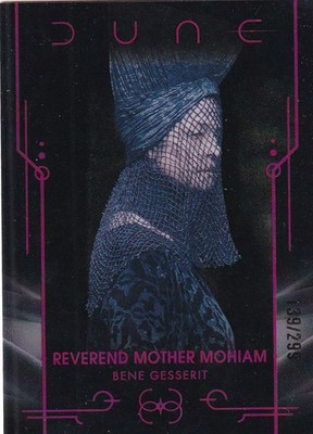 Topps Dune Chrome 2024 No. 16 Reverend Mother Mohiam Pink Refractor 139/299