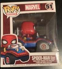 Funko Pop Rides Marvel Spider-Man with Spidermobile #51
