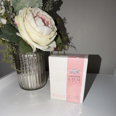 Lacoste L.12.12 Rose Eau de Toilette Rose Scent Spray, 3.3 fl oz
