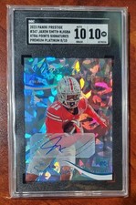 2023 Panini Prestige Jaxon Smith-Njigba Xtra Points Platinum (RC/AU) 8/10 Auto