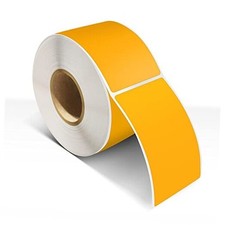 Rectangle Labels Sticker 3 5 Inch Vinyl Floor Stickers Color Coding Name Orange