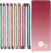 KnitPro Dreamz Deluxe Single Pointed Knitting Needle Set 10" 25cm 