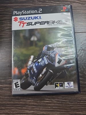 SUZUKI TT SUPERBIKES REAL ROAD RACING PS2 SONY PLAYSTATION 2 GAME & CASE 2005