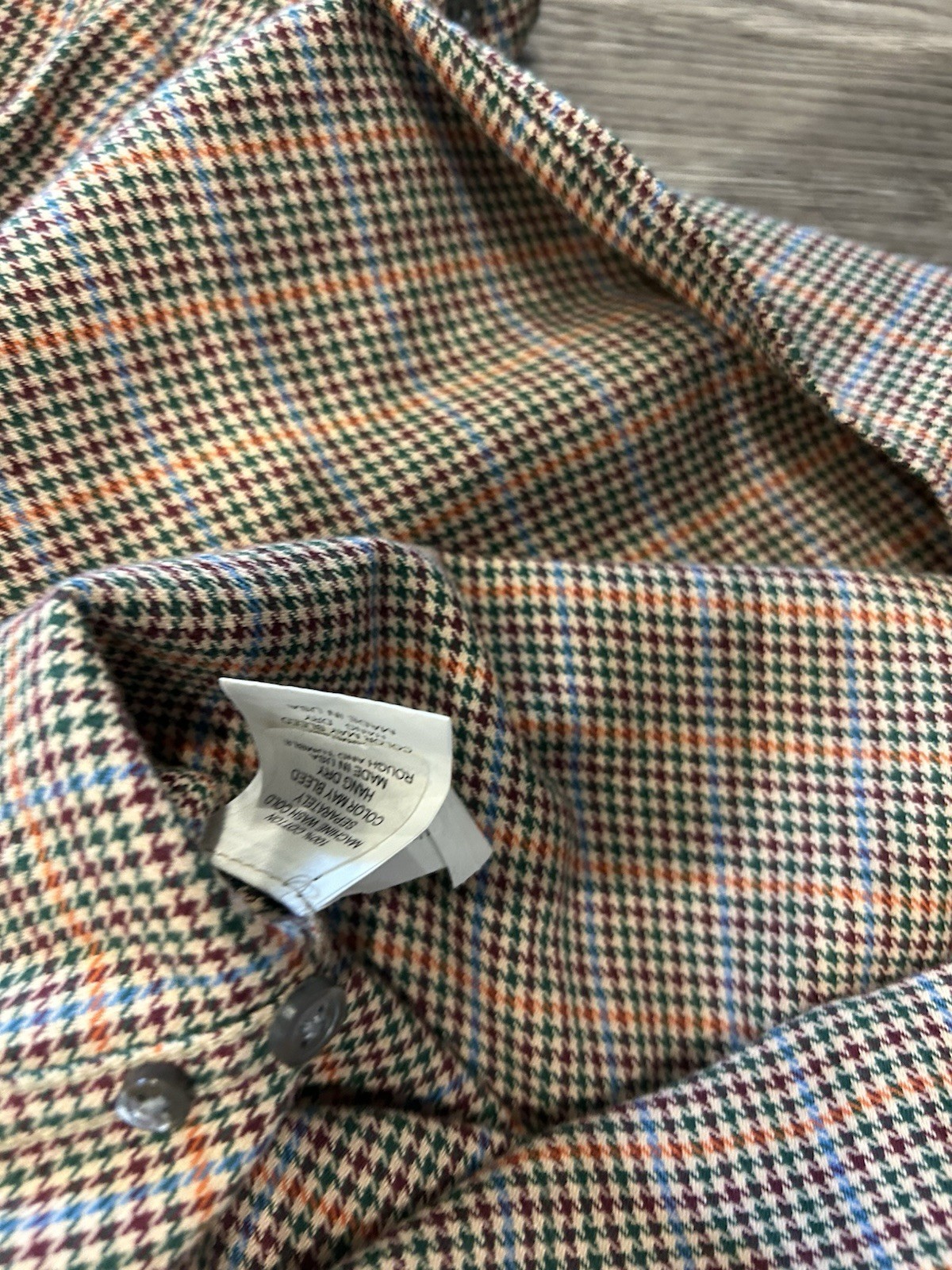 ENGINEERED GARMENTS Multicolor Houndstooth Cotton… - image 6