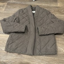 Wilfred by Aritzia Tilly Jacket XXS Quilted Coat Barn Style Snap Closure