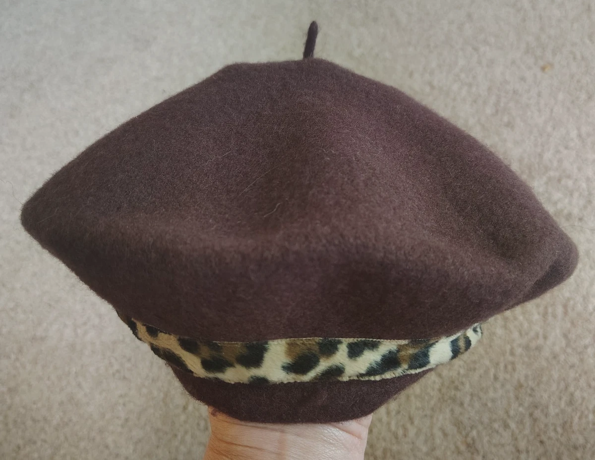 Beret Leopard Hats for Women for sale - eBay
