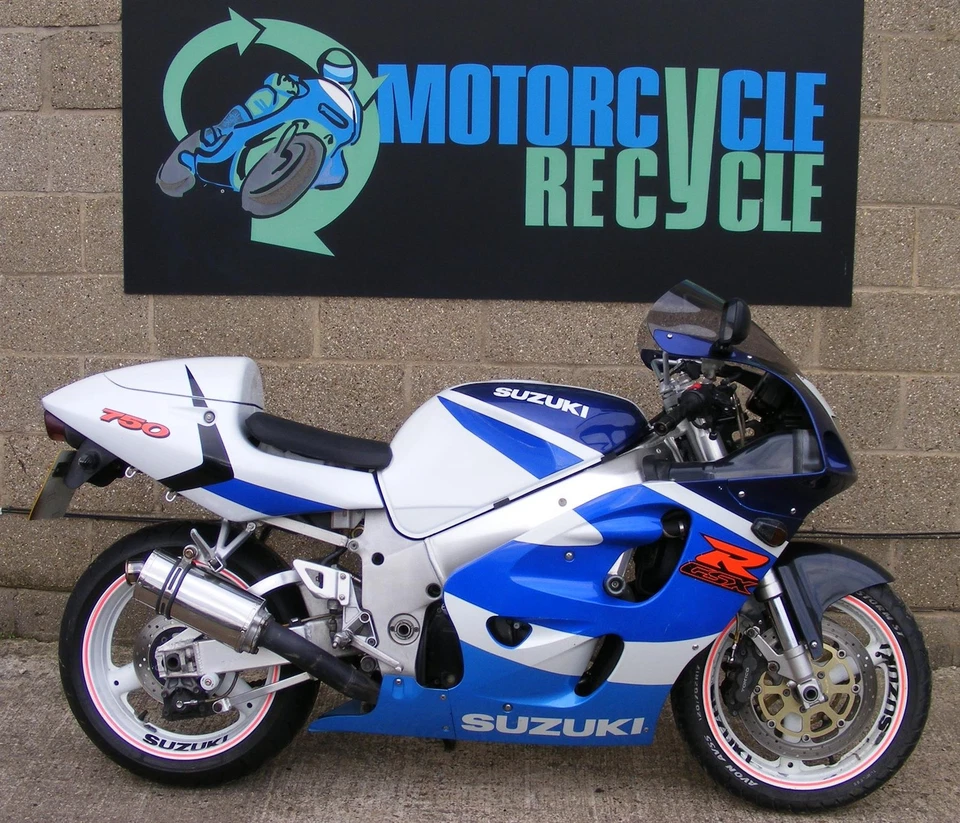 Suzuki GSXR 750 SRAD Handlebar Grips Genuine 1996 to 1999 GSXR750 GSX-R B163 - Изображение 3 из 4