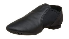 Capezio girl's E Series Ej2c Jazz Slip on Shoe 1.5 Wide Little Kid Black