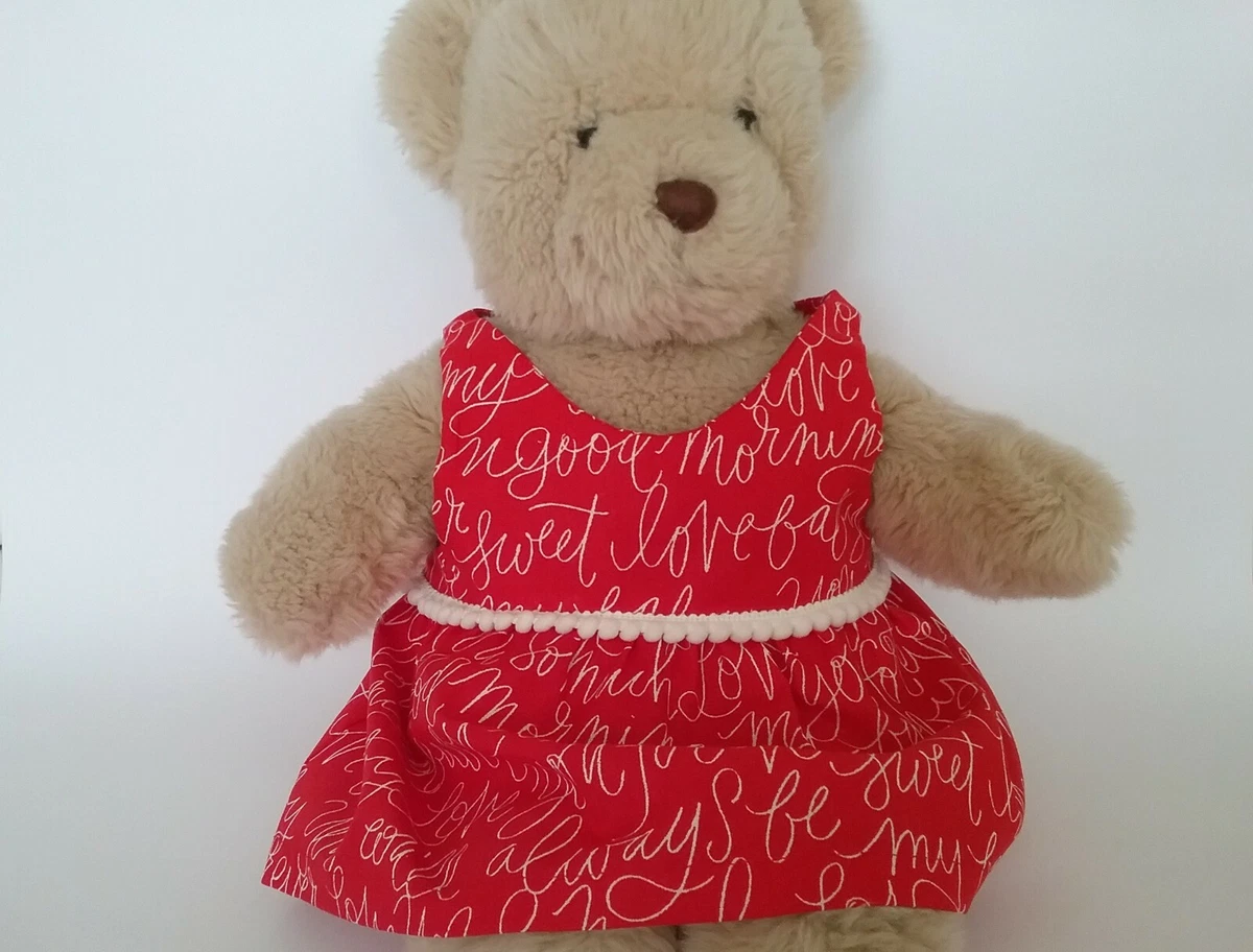 Ebay teddy hotsell bear clothes