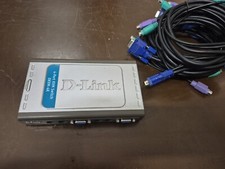 Switch KVM DLINK 4 POSTI (VGA + PS2) CON CAVI