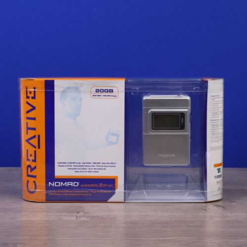 Creative Nomad Jukebox Zen NX 20GB SILVER BRAND NEW/FACTORY SEALED