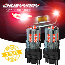 3157 Red Led Brake Stop Signal Tail Light Bulbs For Nissan Frontier 1998-2020