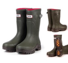 Men's Mid Height Wellington Boots Olive Country Wellies Men Footwear Rydale