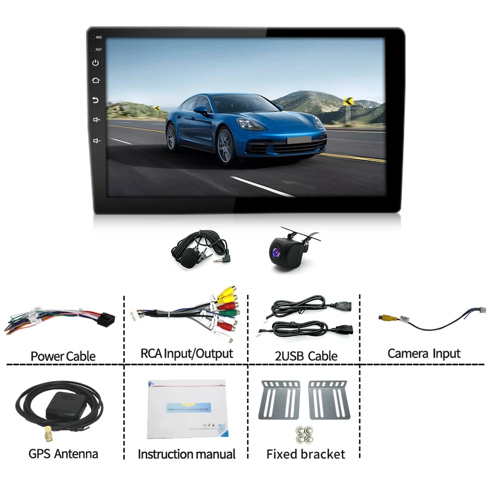 Radio de coche Android 13 Carplay 64G 10,1" para Dodge Ram 1500 2500 3500 2006-2008 Foto 3 de 4