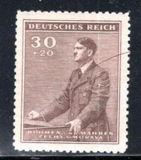 GERMANY BOHEMIA & MORAVIA STAMP WWII CECHY & MORAVIA STAMP MNH LOT 1334U