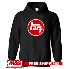 TOYOTA RETRO BLACK HOODIE Sweatshirt Tacoma Supra Celica Automotive Racing Car