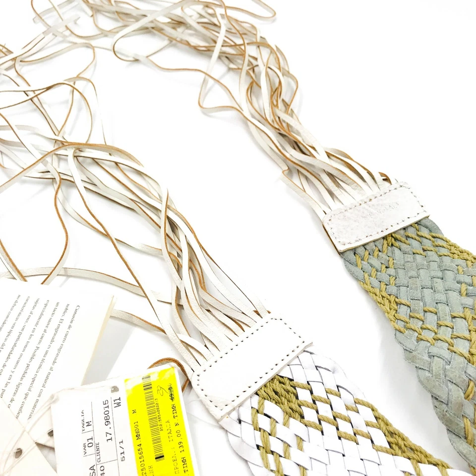 Cinturón de diseñador de cuero trenzado SPORTMAX Code by MAX MARA 139 € Foto 3 de 4