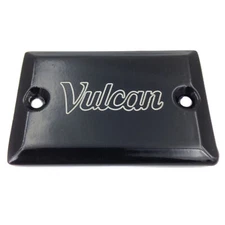 Black Brake Fluid Reservoir Cap Cover Vulcan For 2006-2012 Kawasaki Vulcan 900