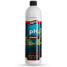Fritz pH Lower 16oz for Freshwater Increases Acidity Reduces Alkalinity