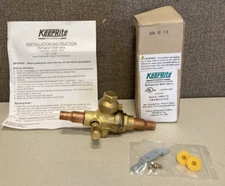 KeepRite Refrigeration Ball Valves Part#-38BV (T) 700 PSIG HFV, HCFC, CFC NEW