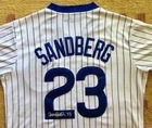 Ryne Sandberg Signed Autograph Chicago Cubs Jersey MLB HOF USA