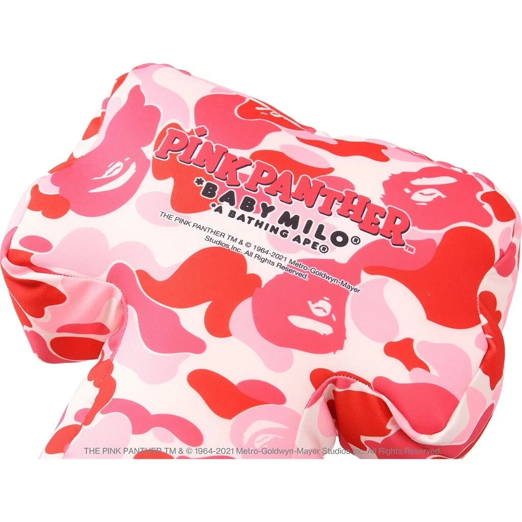 BAPE X PINK PANTHER BABY MILO FLUFFY BEADS CUSHION SET | eBay