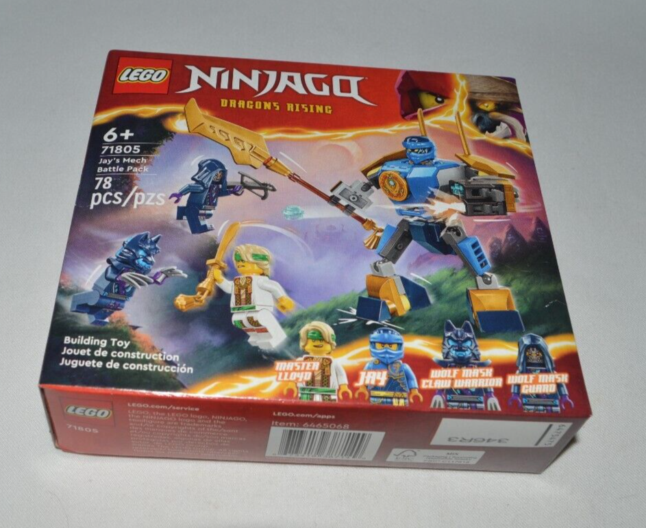 cojiringo　エシュロン２セット LEGO 2024 NINJAGO DRAGONS RISING - JAY'S MECH BATTLE PACK #71805