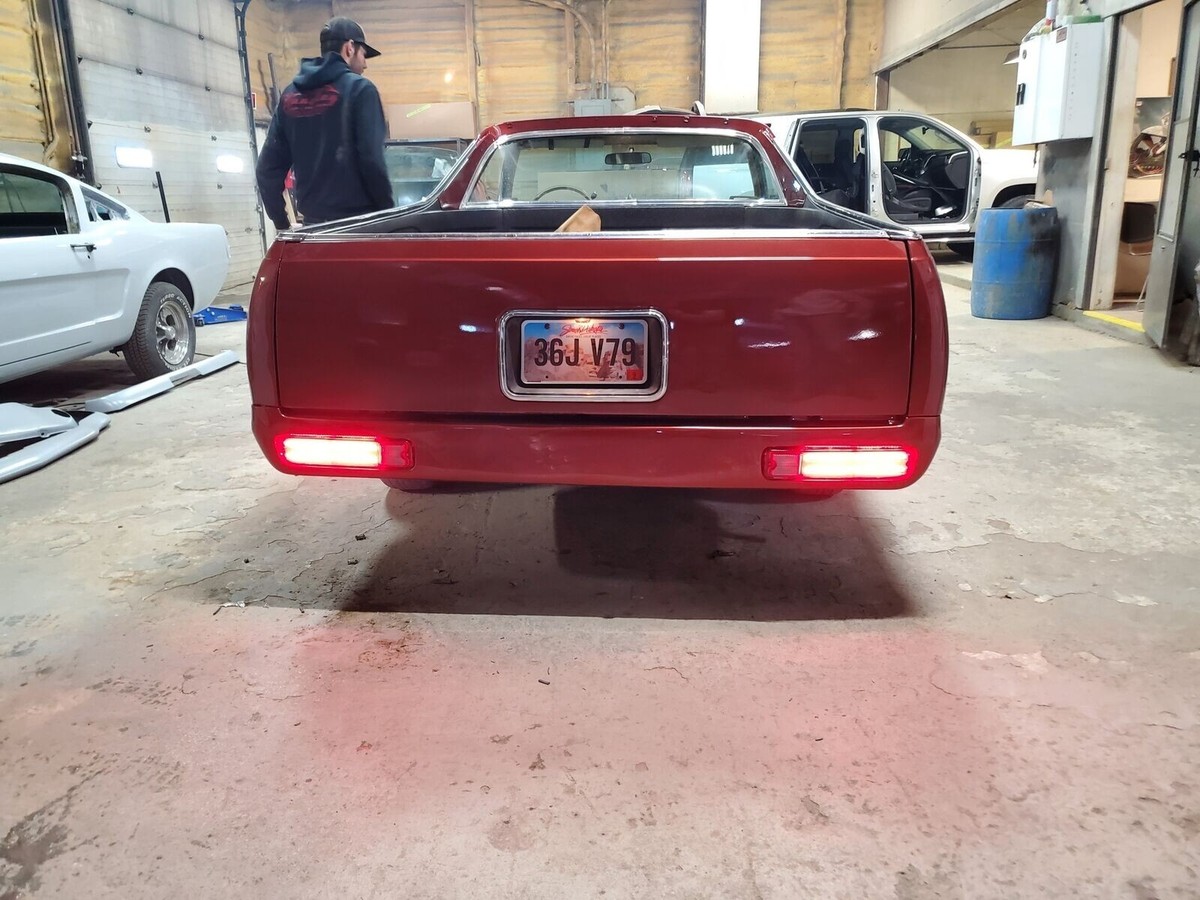 Fits: 1978-1987 El Camino Chevrolet Fiberglass Rear Roll Pan
