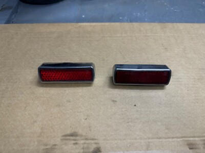 Enhance Visibility and Style with Chrome Reflectors for VAZ 2101 - Set of 2 1974