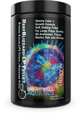Brightwell Aquatics REEF BLIZZARD 50gr. Pellets für alle LPS für extreme Farben!