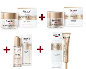 Eucerin Full Lot Hyaluron Filler Elasticity Day Night Eye Creme Oil Serum Ebay