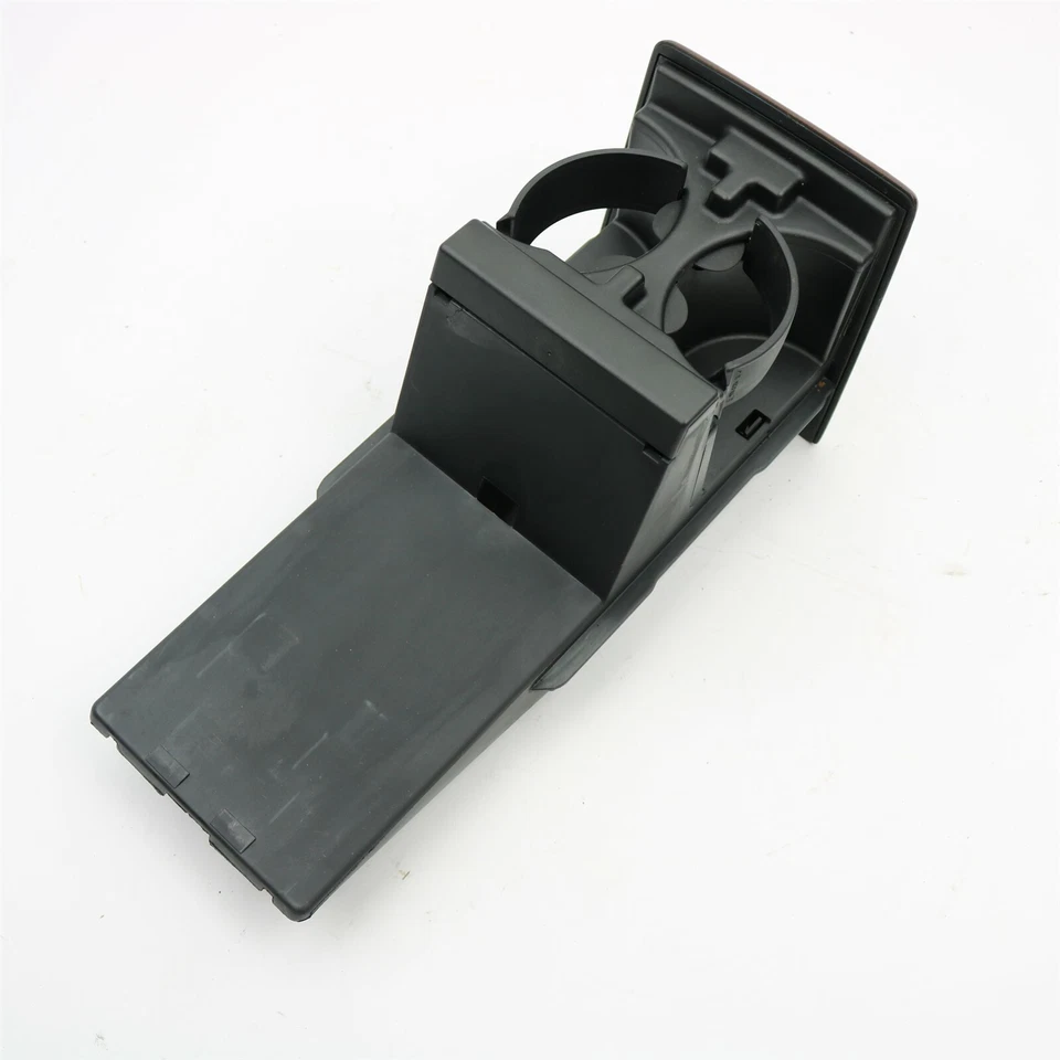 Bandeja portavasos trasero estilo madera consola central Volvo OEM para XC90 03-14 Foto 4 de 4