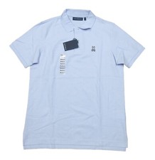 Psycho Bunny Men's Windsurfer Blue Classic Pique Short Sleeve Polo Shirt