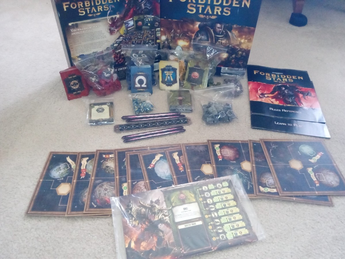 Warhammer 40k: Forbidden Stars ボードゲーム Warhammer 40k Forbidden Stars Board Game (READ DESCRIPTION