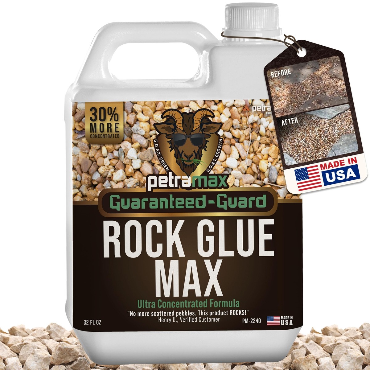 Jdition Gravel Binder Glue For Landscaping Rocks Non Toxic JDiction ...