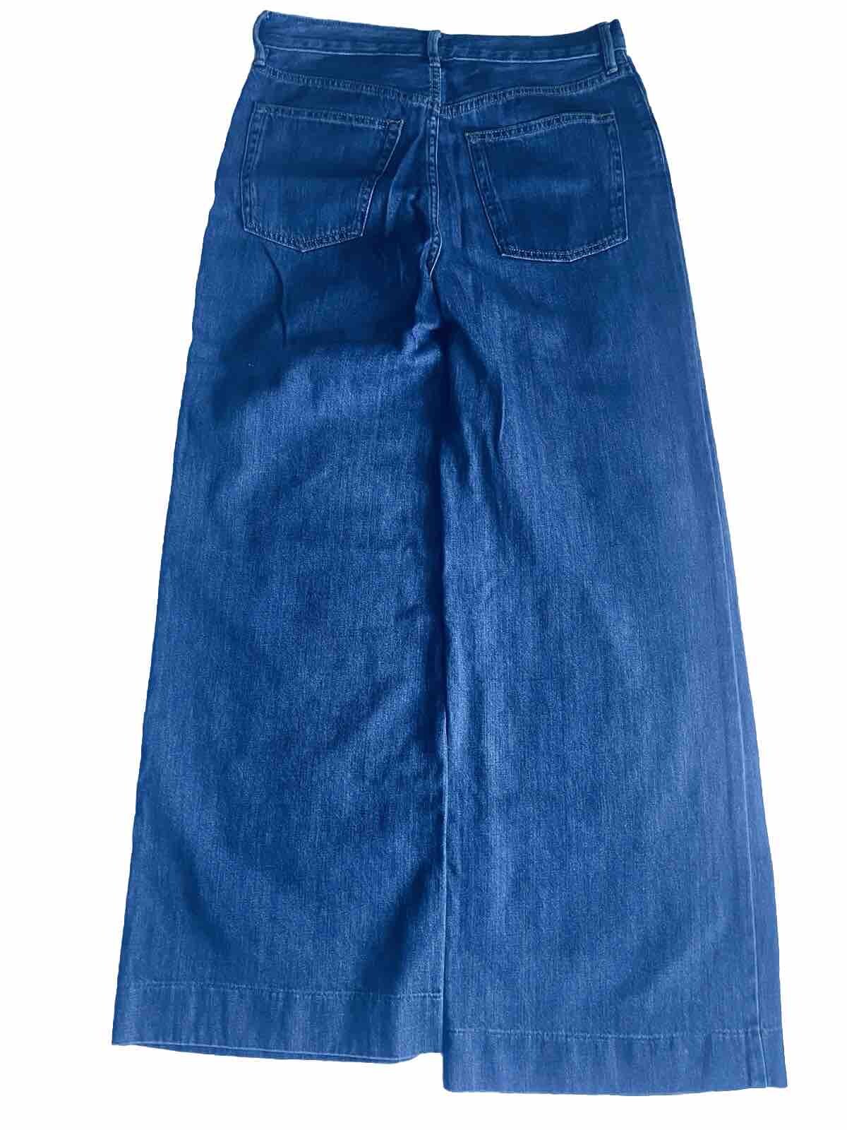 Everlane Size 28  Super-Soft Wide-Leg Jean 100 Percent Cotton