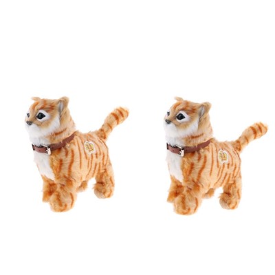 toy cat that walks and meows